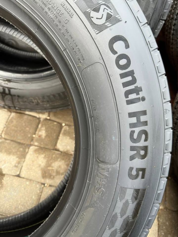 225/70R19.5 (set of 6 tires) CONTINENTAL HSR5 BRAND NEW - photo 2