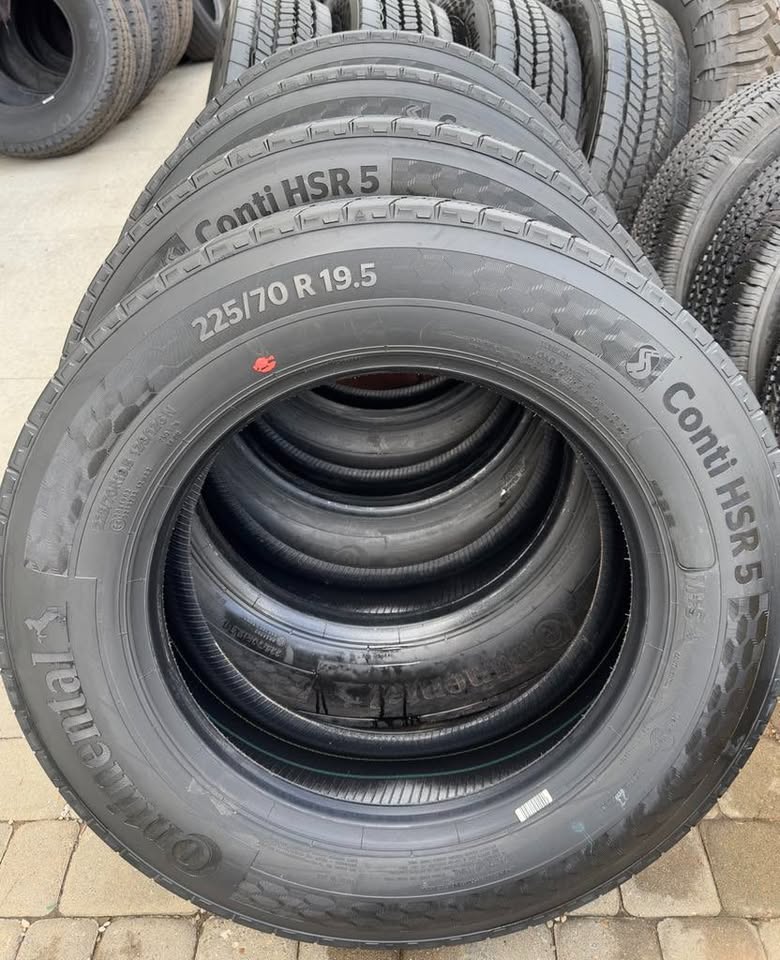 225/70R19.5 (set of 6 tires) CONTINENTAL HSR5 BRAND NEW - photo 5