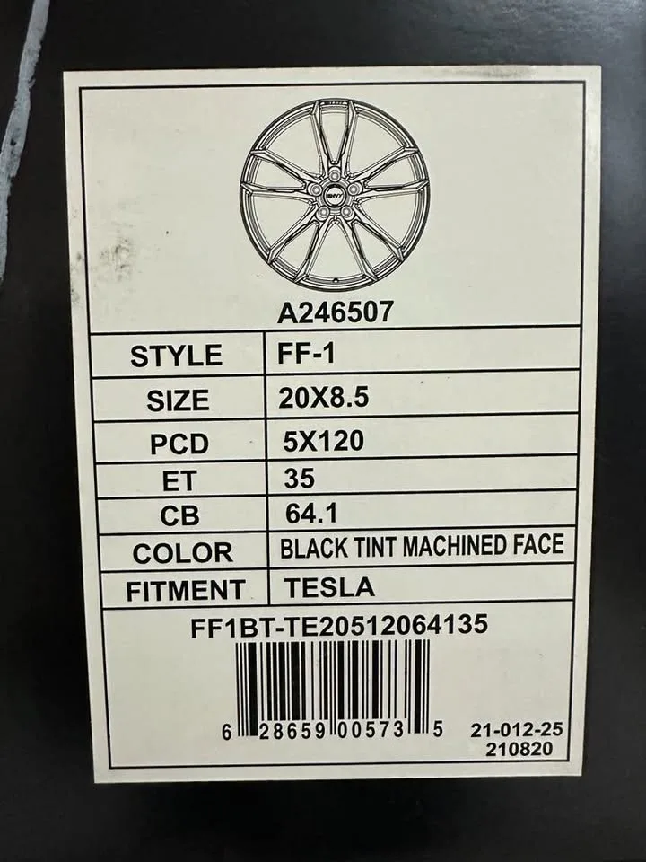 20 INCH (x4) ENVY ALLOY WHEELS 5x120, BRAND NEW SET FOR SALE! image indicator(4)