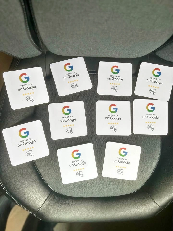 Google review Qr tap cards (10 pack) for business or resellers