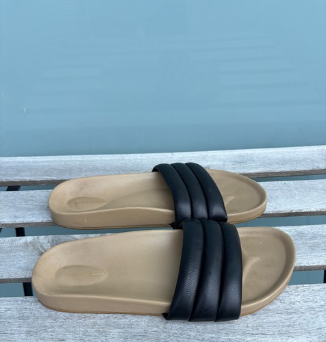 Beatrice Valenzuela Black Classic Sandalia Slides Size 7