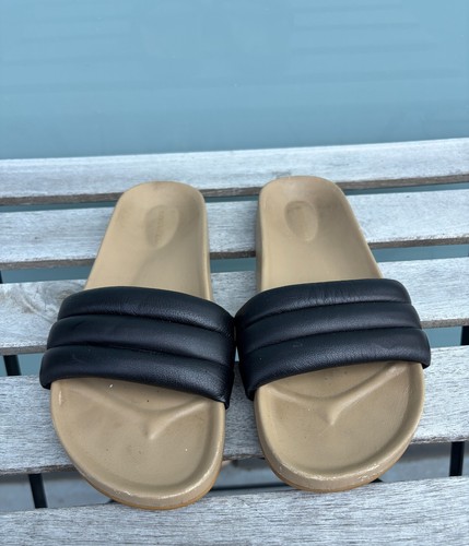 Beatrice Valenzuela Black Classic Sandalia Slides Size 7 - photo 2