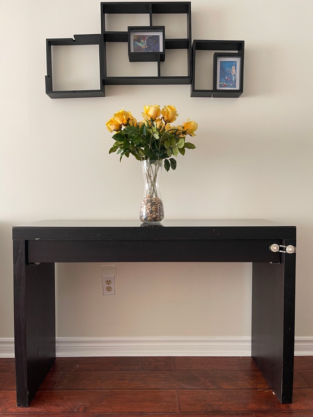 Moving Sale – Black Console / Entry Table