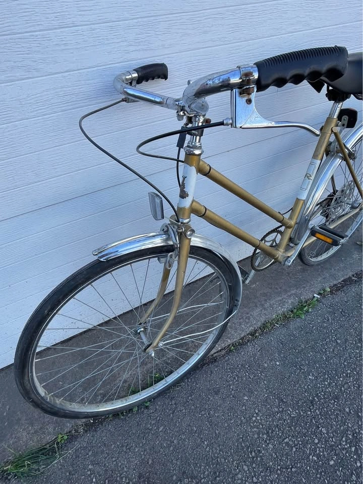Vintage 5 speed Raleigh step through bike - photo 3