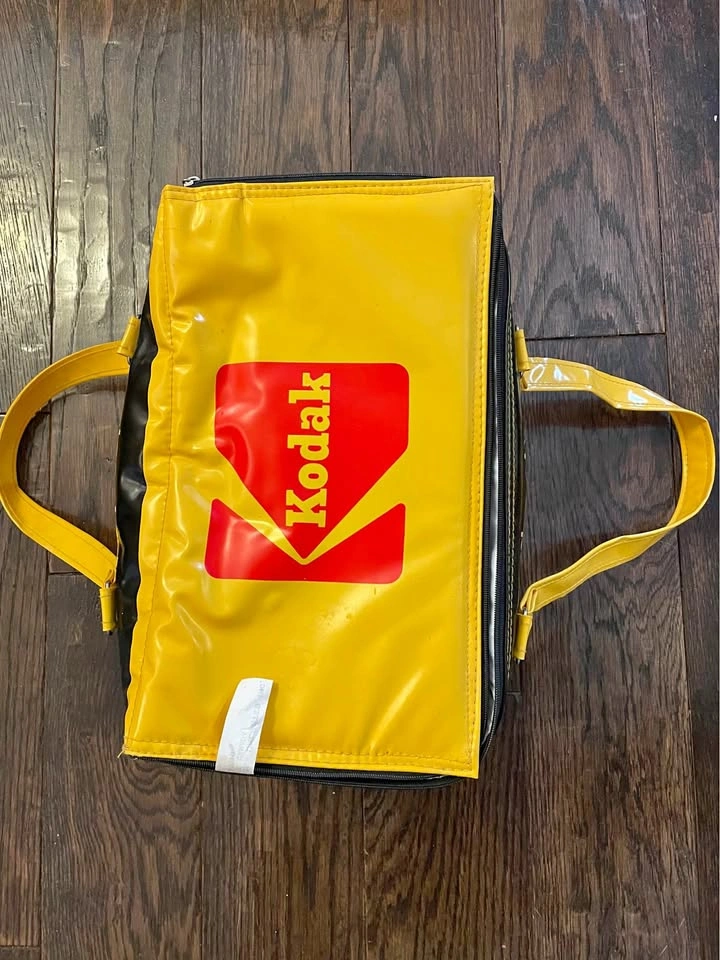 Vintage promotional Kodak Kodacolor II Insulated Cooler Bag