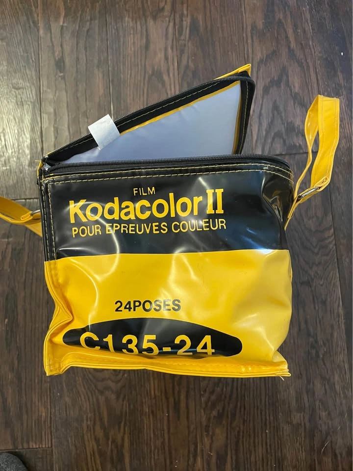 Vintage promotional Kodak Kodacolor II Insulated Cooler Bag - photo 2
