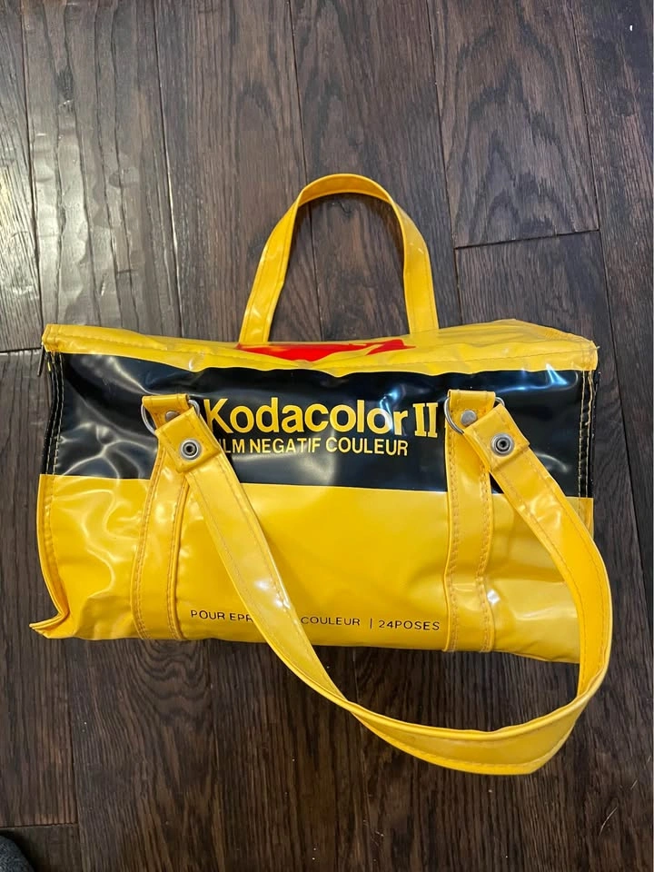 Vintage promotional Kodak Kodacolor II Insulated Cooler Bag - photo 4