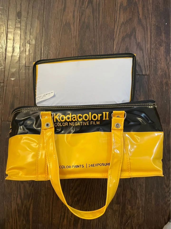 Vintage promotional Kodak Kodacolor II Insulated Cooler Bag - photo 5