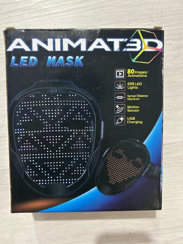 Animated 3D LED Mask - photo 2