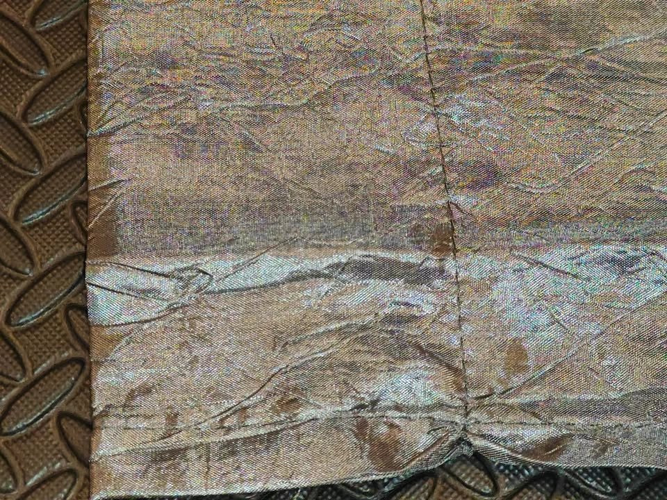 Kitchen Dining Table - Silver Polyester Tablecloth (84" x 48") - photo 4
