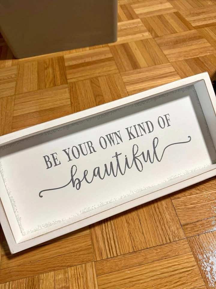 Framed Decorative Sign – 16” x 7”