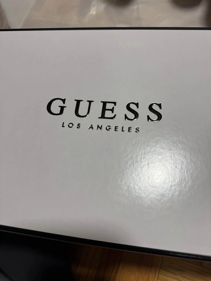 GUESS Black Strappy Heels – Size 6 - photo 5