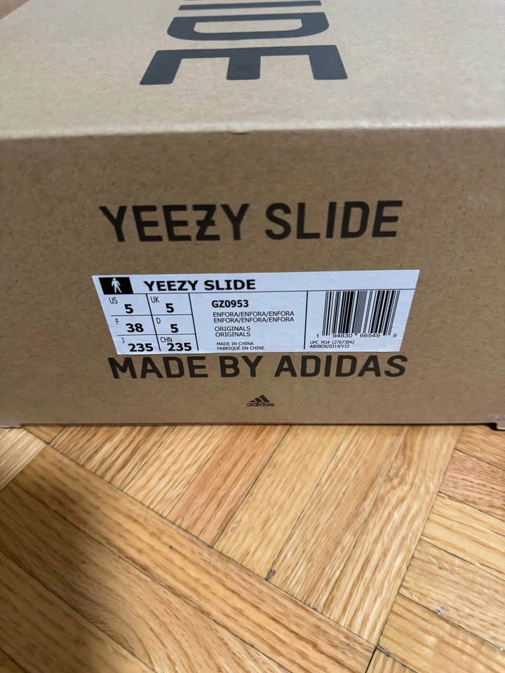 Adidas Yeezy Slide Enflame Orange – Size 5 – BNIB - photo 4