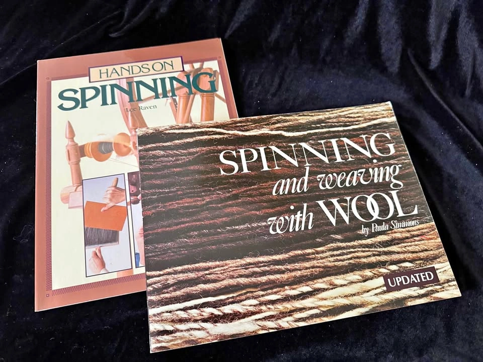 Vintage Fiber Arts Book Lot – Spinning & Weaving (3 Books)