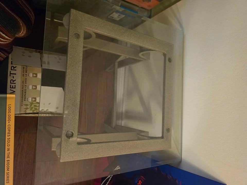 Glass coffee table - Square - photo 3
