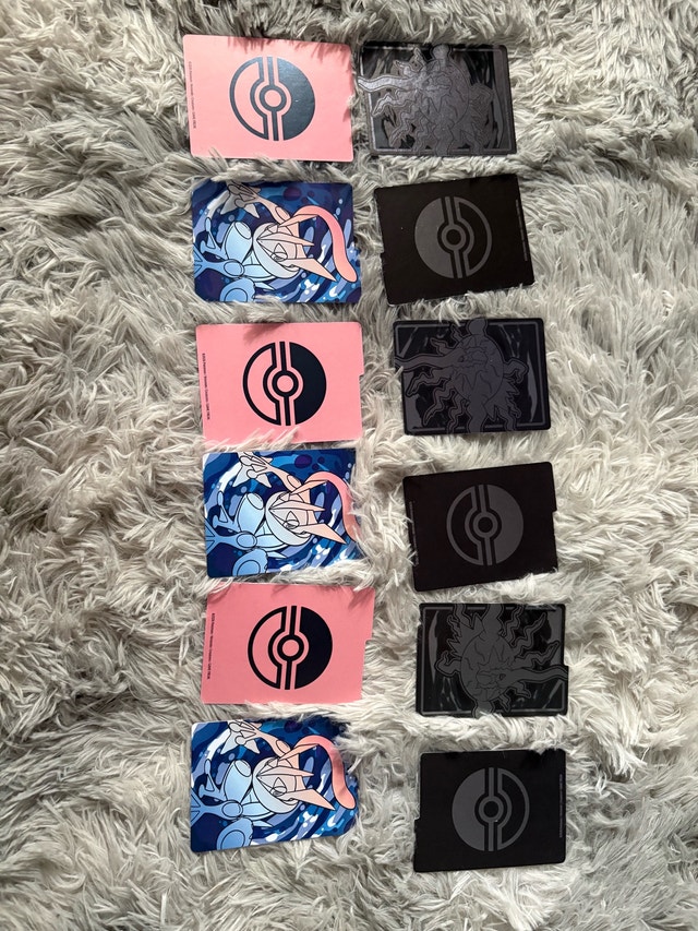 pokemon Qr codes and spacers - photo 2