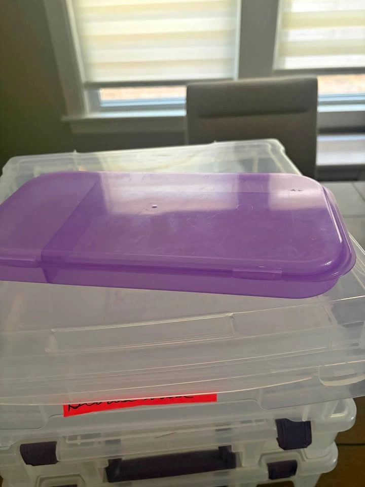 Craft storage boxes