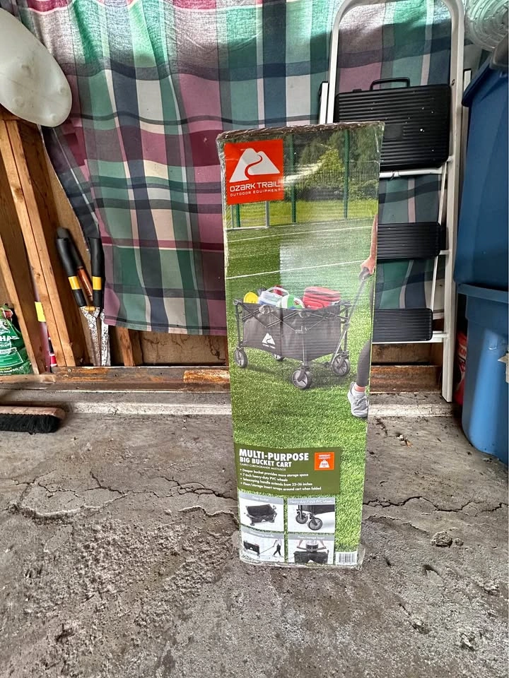 Multi purpose big bucket cart
