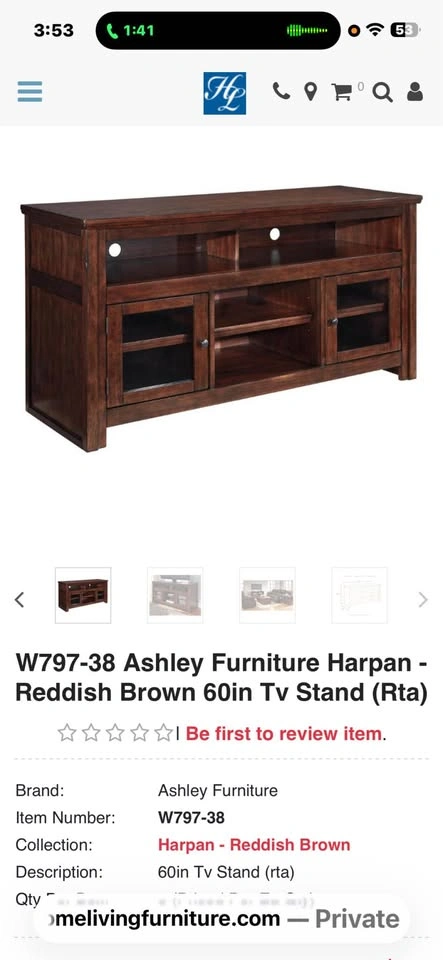 60 inch TV Stand - photo 2