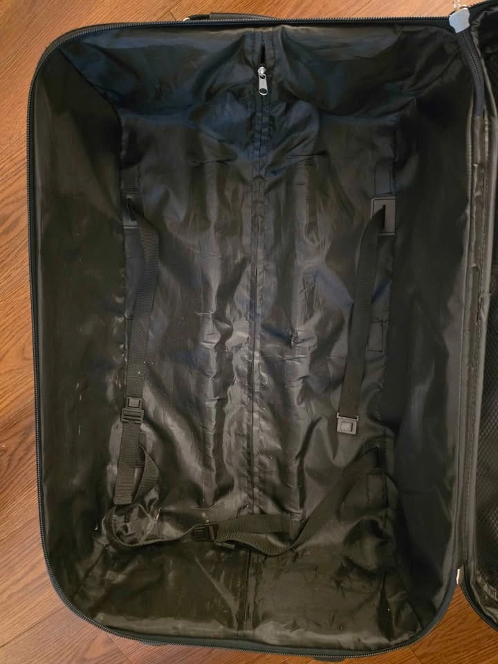 Navy Blue Expandable Suitcase - photo 4