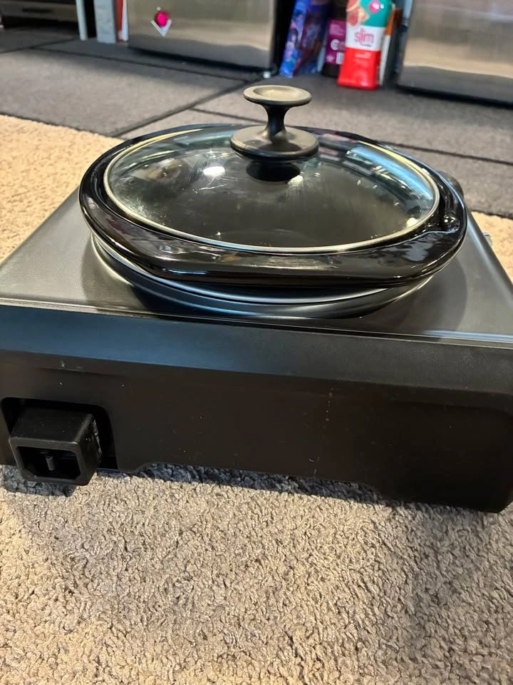 Crock-Pot Hook Up 2 Qt Round Slow Cooker – Black - photo 2