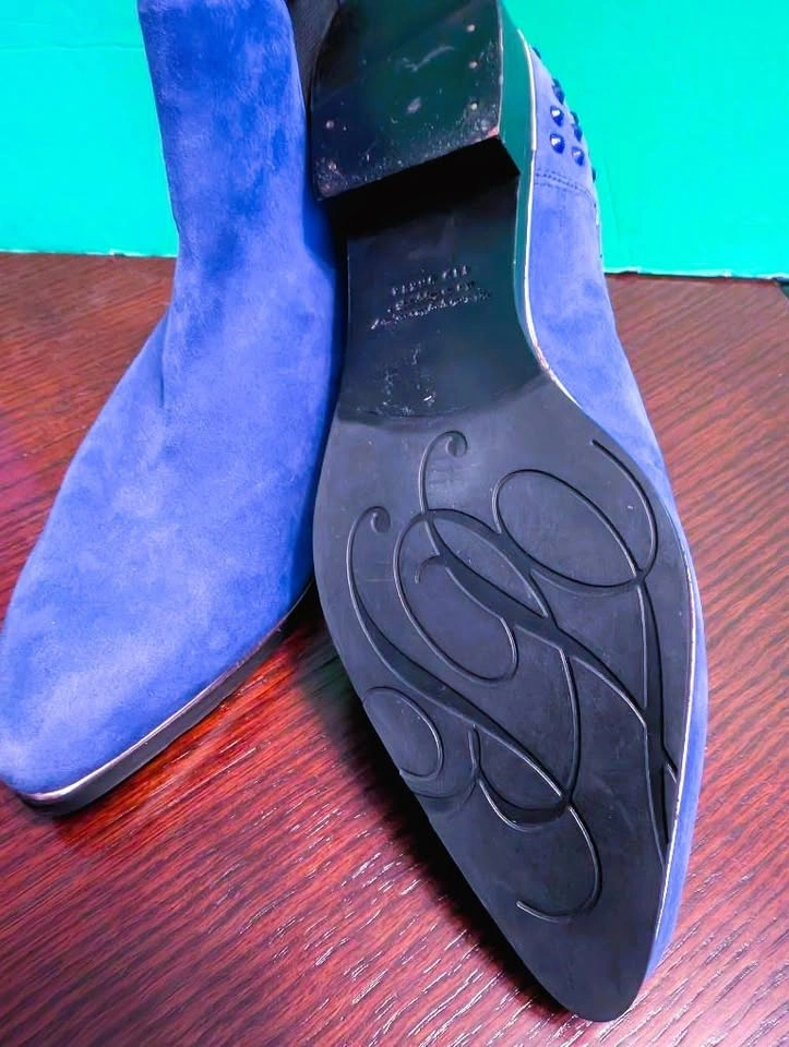 Womens Suede Chelsea Boots Royal Blue (EUR40, Womens Size 9) - photo 3