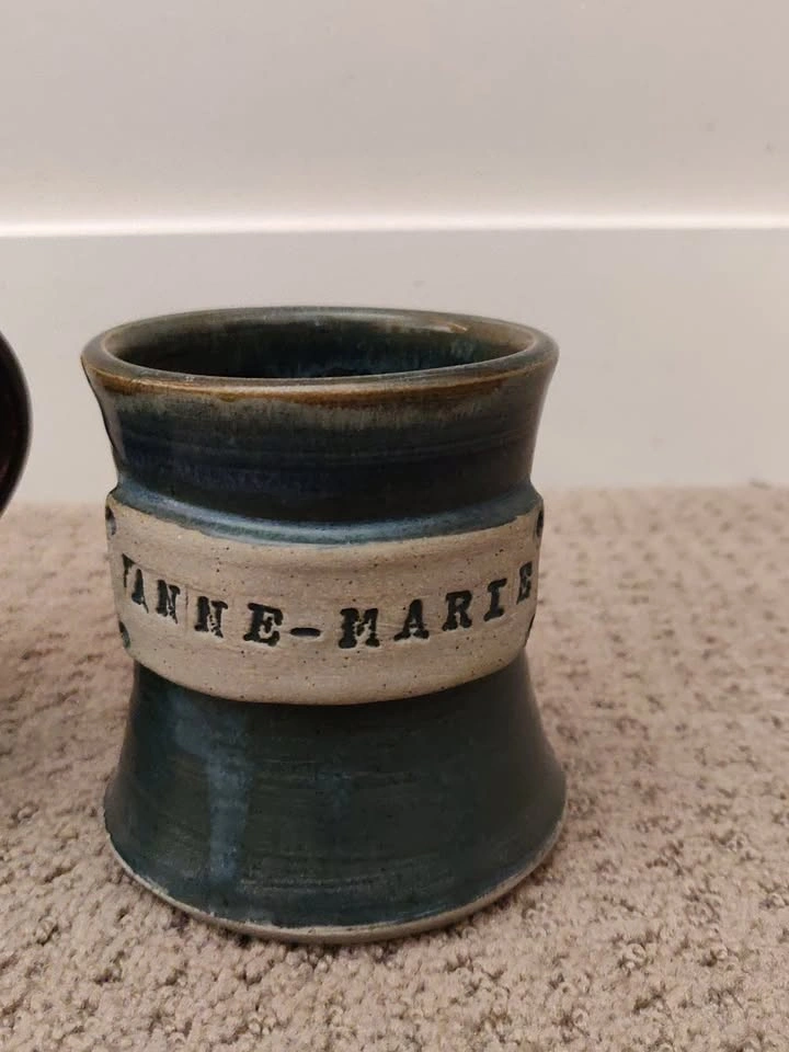 3 Handmade Custom Cup / Mug / Desk Organizer - Name: Anne-Marie - photo 4