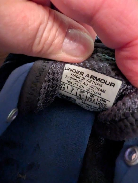 Womens Under Armour Sneakers Indigo (Size 9.5) - photo 3
