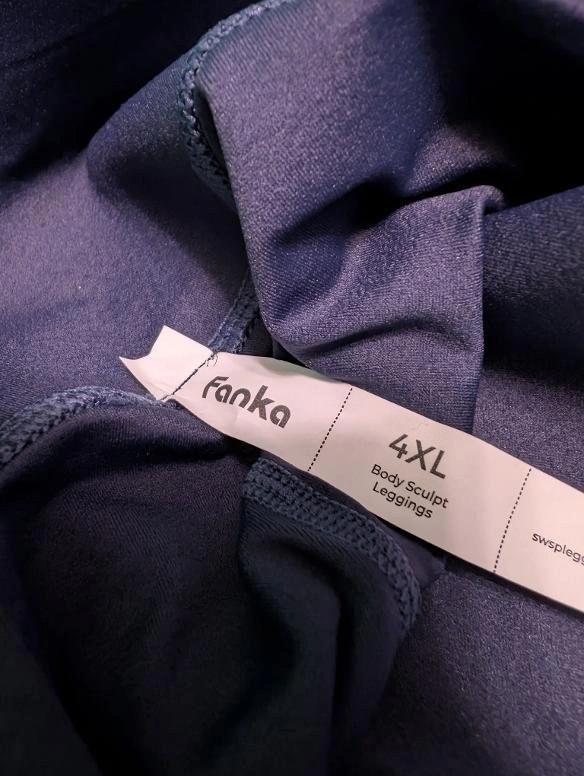 Fanka Body Sculpt Compression Leggings (US Size 2XL, Navy) - photo 2