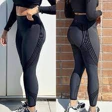 Fanka Body Sculpt Compression Leggings (US Size 2XL, Black) - photo 2