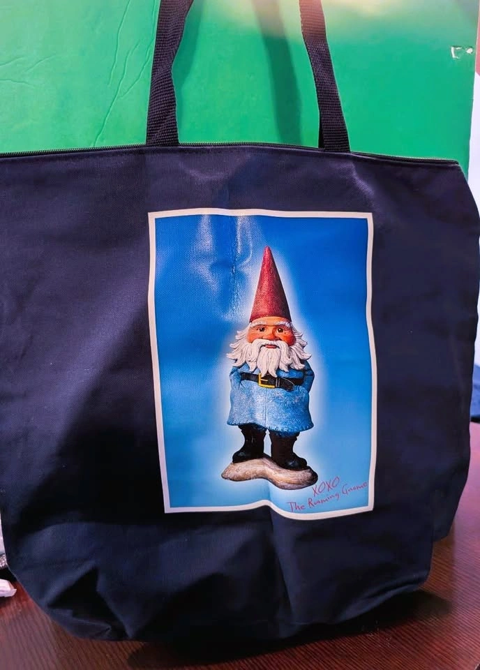 Travel/Beach Shoulder Bag (Travelocity Print, Canvas)