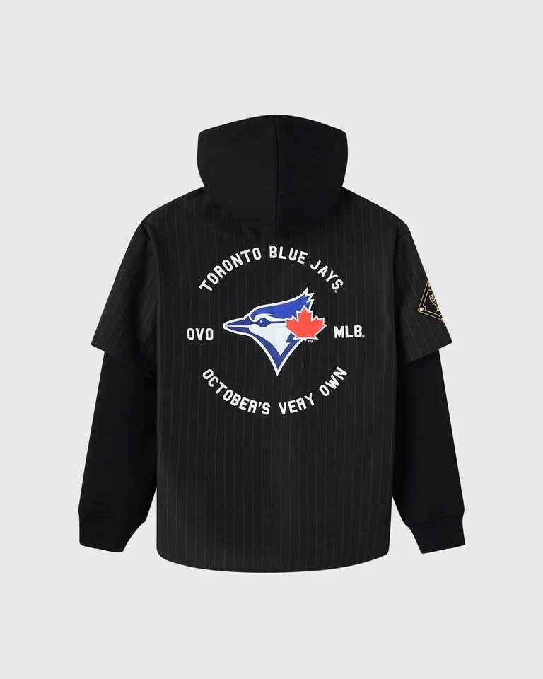 OVO Toronto Blue Jays Layered Hoodie - photo 3