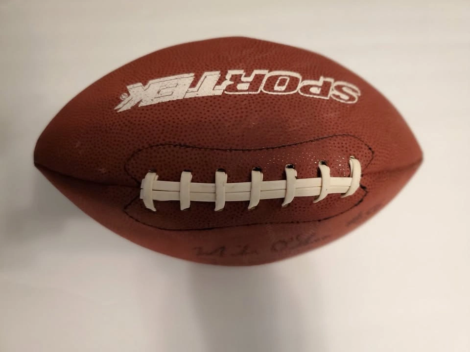 Signed 2004 Toronto Argonauts Football - Mike O'Shea #50 - photo 2