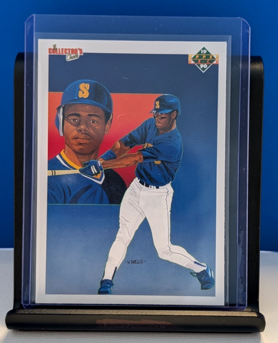 Ken Griffey Jr 1990 Upper Deck 5 Card Lot Johnson Martinez Buhne - photo 3