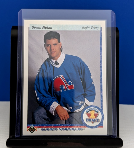 Owen Nolan 1990-91 Upper Deck #352 Rookie Card