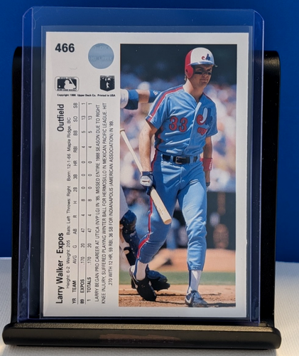 Montreal Expos 1990 Upper Deck 7 Card Lot Walker Grissom DeShiel - photo 4