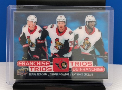 2020-21 Tim Hortons Franchise Trios T-11 Senators