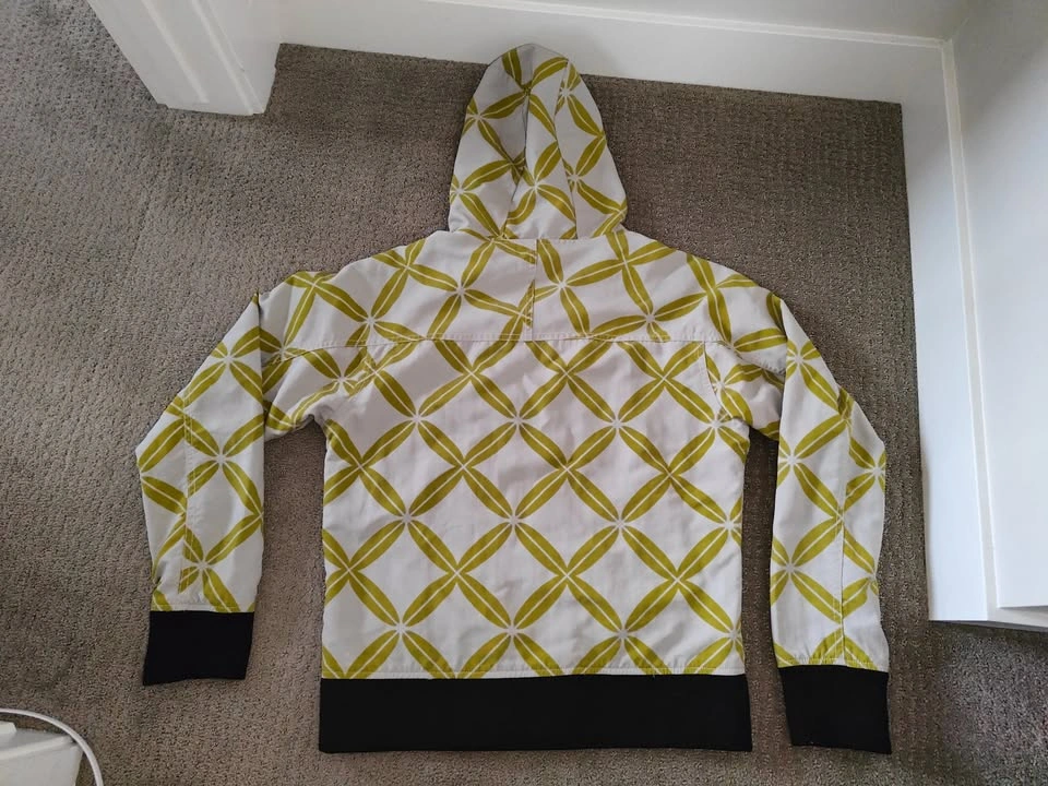 Women Keva Zipper Summer / Spring Jacket with Hood - Size Medium - photo 5