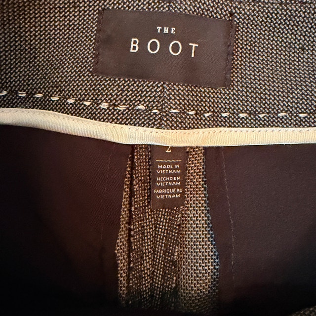 NEW White House Black Market Woman's Boot Cut Dress Pants-Size 2 - photo 3