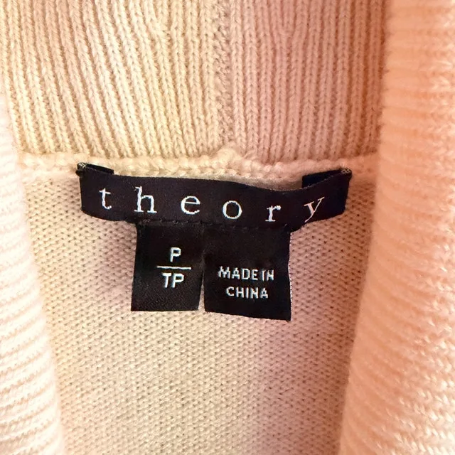 NWOT Theory Reeda Noble Open Cardigan Wool Sweater-XS - photo 2
