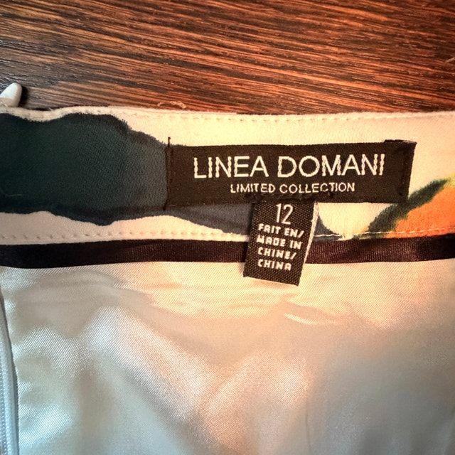 Gorgeous Linea Domani Floral Pencil Skirt-Size 12 - photo 2