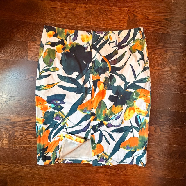 Gorgeous Linea Domani Floral Pencil Skirt-Size 12 - photo 4