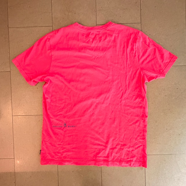 NEW Psycho Bunny Pink Men's Graphic 100% cotton T-shirt- Large - photo 3