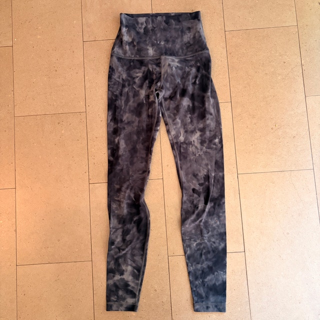Lululemon Align High-Rise Pant Leggings Diamond Dye GreyBlack-4 - photo 2