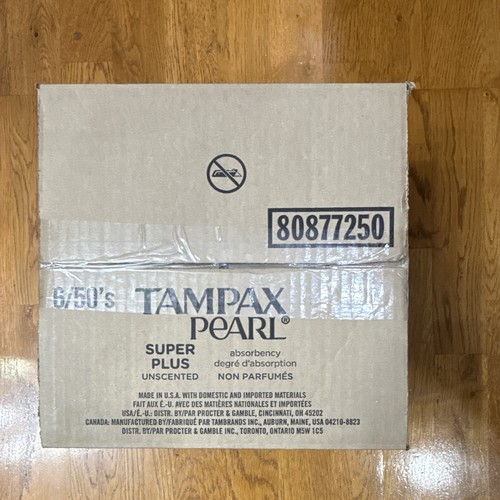 Tampax Pearl Super Plus Unscented Tampons 300 Count - photo 3