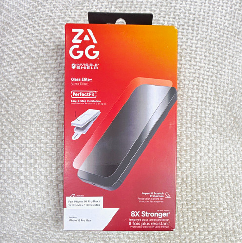 ZAGG Screen Protector: iPhone 16 Pro Max / 17 Pro Max / 18 Pro M