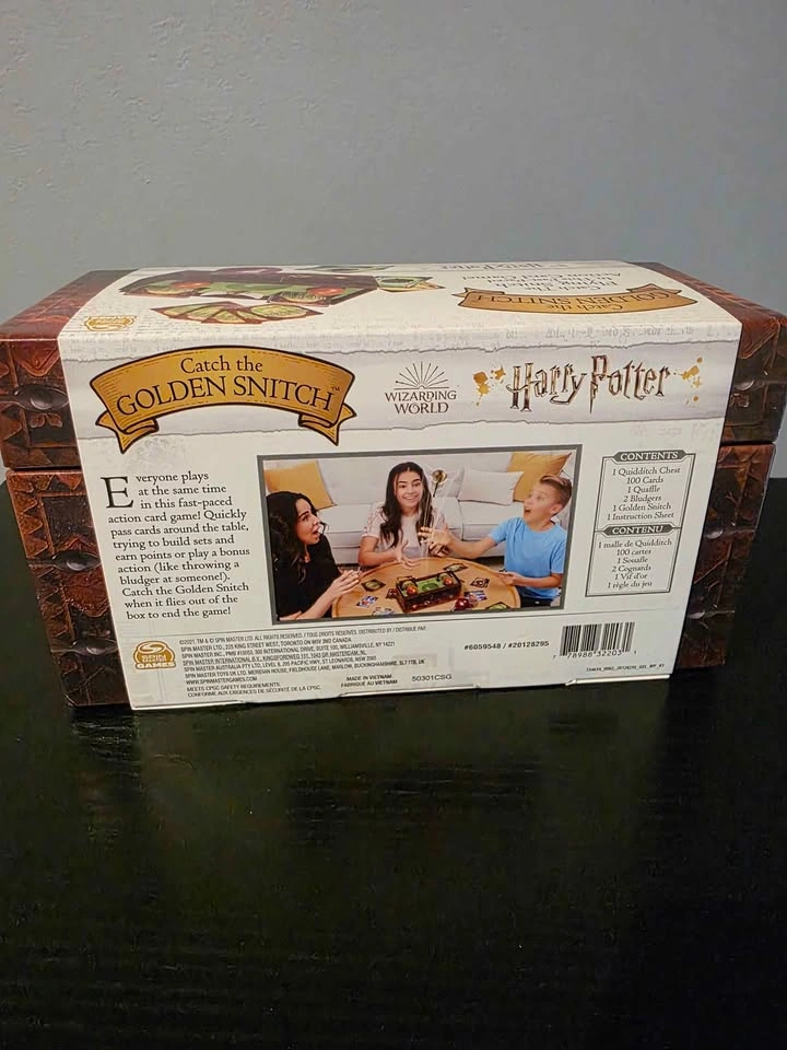 Harry Potter Catch The Golden Snitch Quidditch Board Game - photo 2
