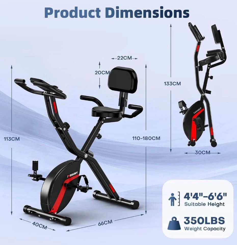 Mosuny Folding Exercise Bike - photo 3
