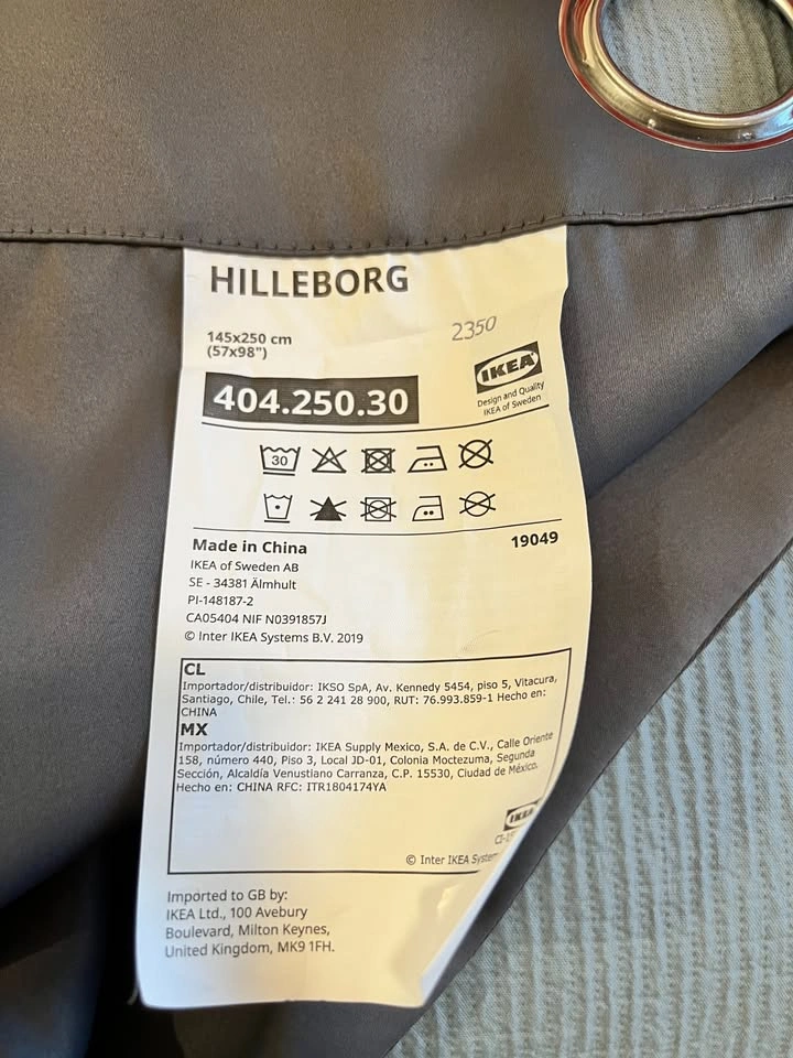 Hilleborg Blackout Curtains 2 Panels (57 x 98") - photo 2