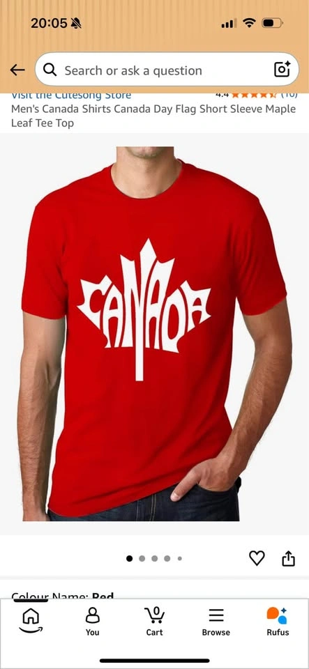 Brand new “Canada” Red T-Shirts for Canada Day - photo 2